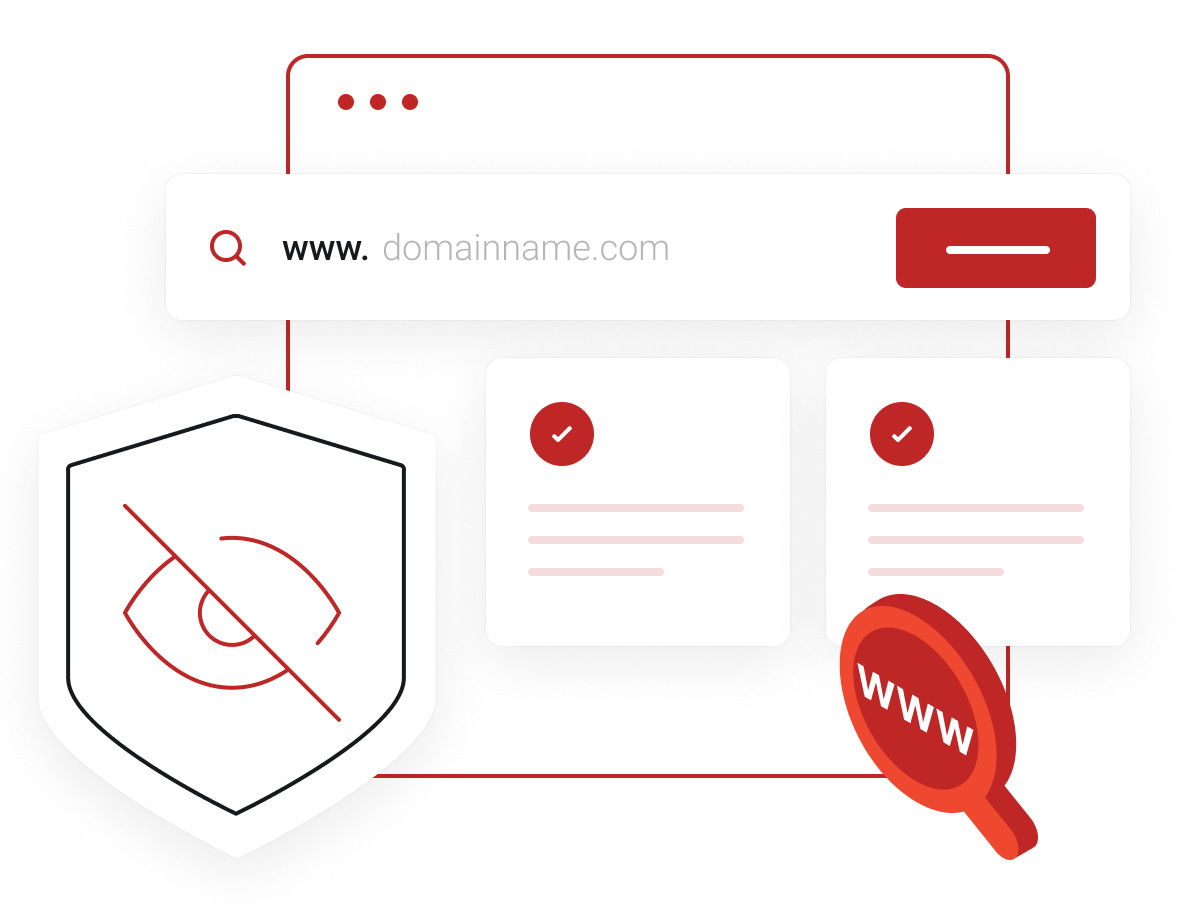 Domain Names - Free private domain registration