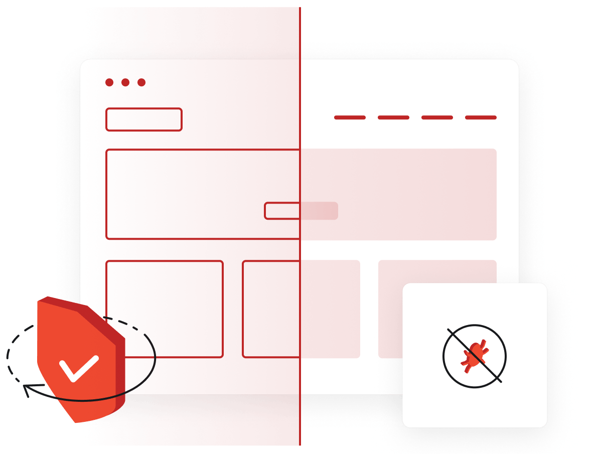 Website Security - Professional security features for your website